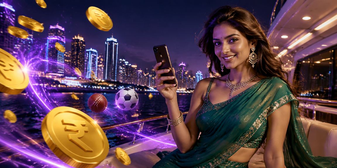 User placing cricket bets on a mobile device